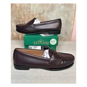Eastland Classic II Women's Burgundy Leather Penny Loafer OrthoLite Size 8 M